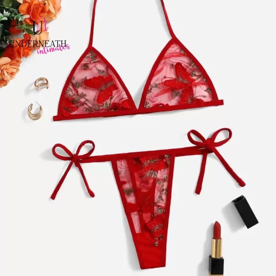 Sultry Set - Red (S/M & L)