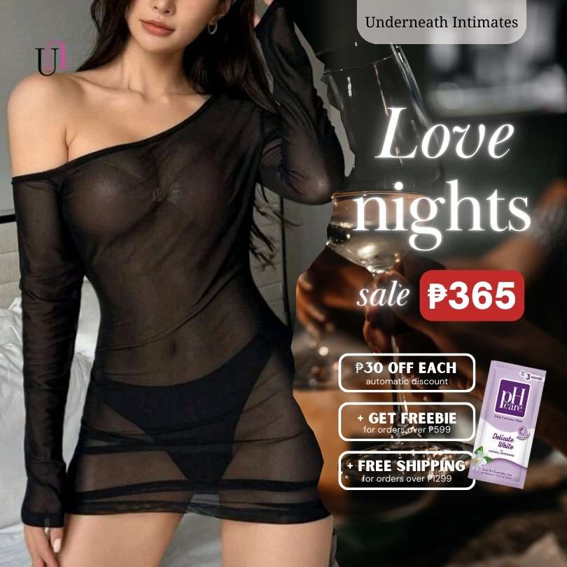 Milan Sheer Cover-up - Black (S/M & L)