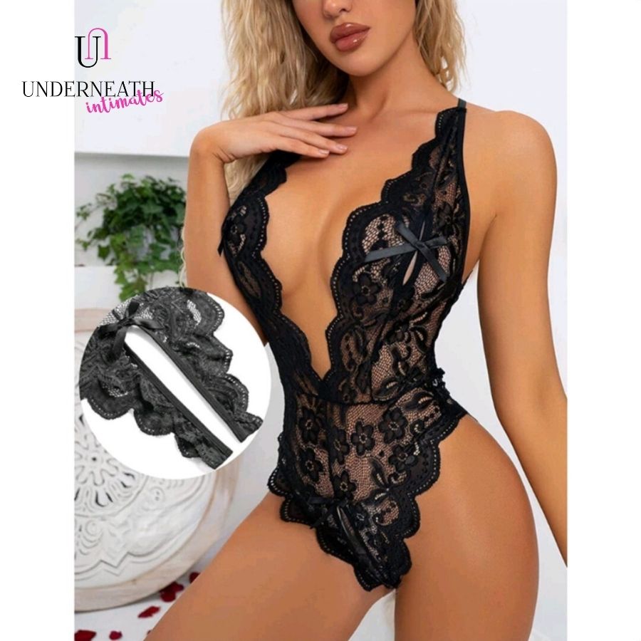 Daring - Black (Open Crotch) (S/M & L)