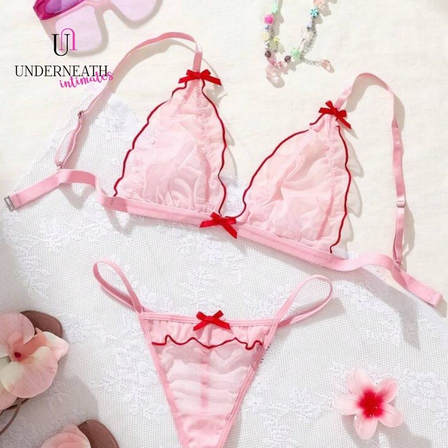 Chanel Set - Baby Pink (S/M & L)