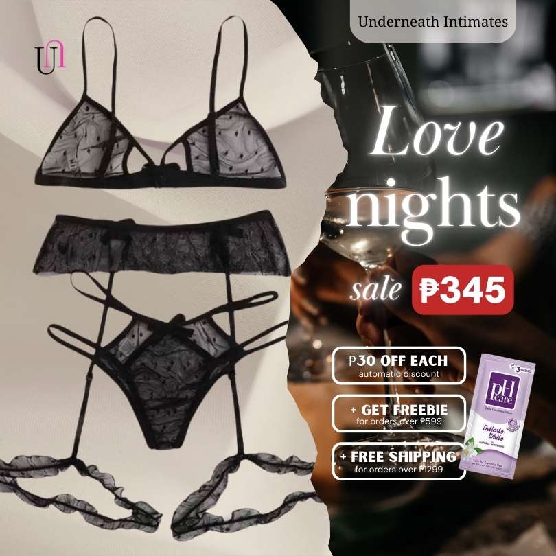 Dare Me Set - Black (S/M & L)