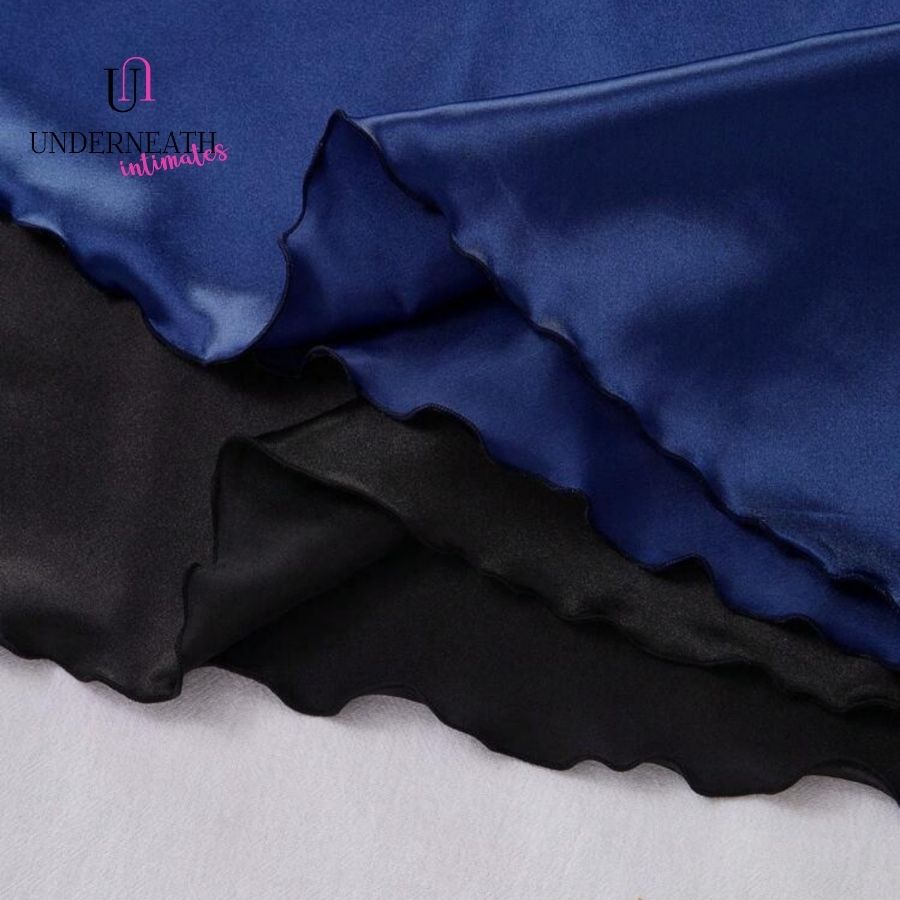 Silk Nightdress - Black (S/M & L)