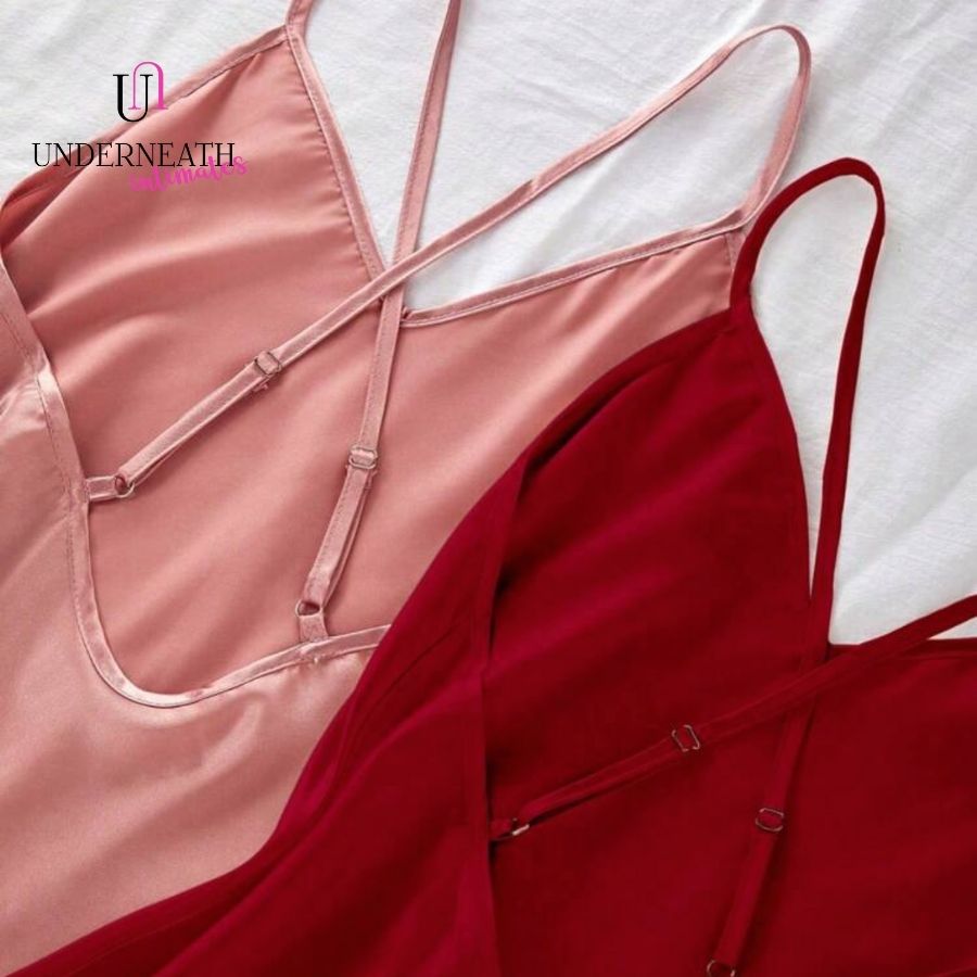 Silk Nightdress - Pink (S/M & L)