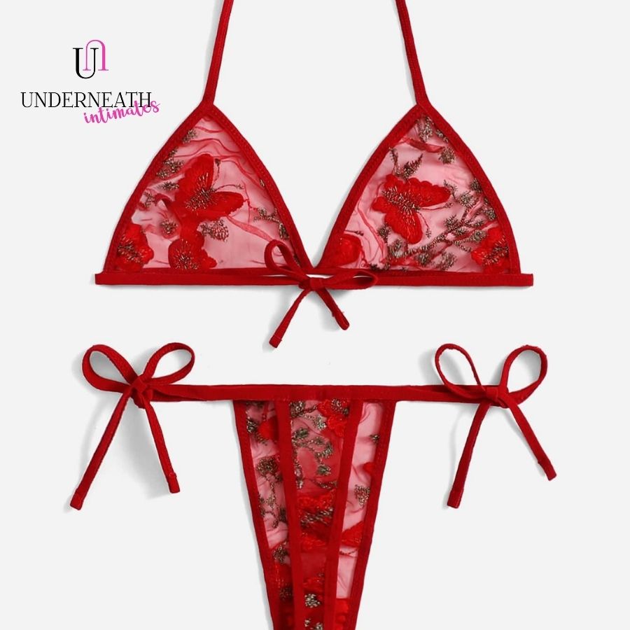 Sultry Set - Red (S/M & L)