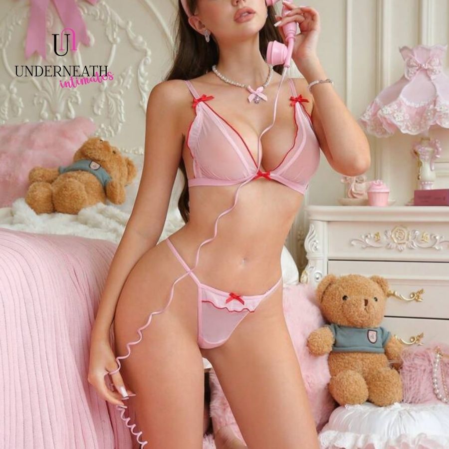 Chanel Set - Baby Pink (S/M & L)