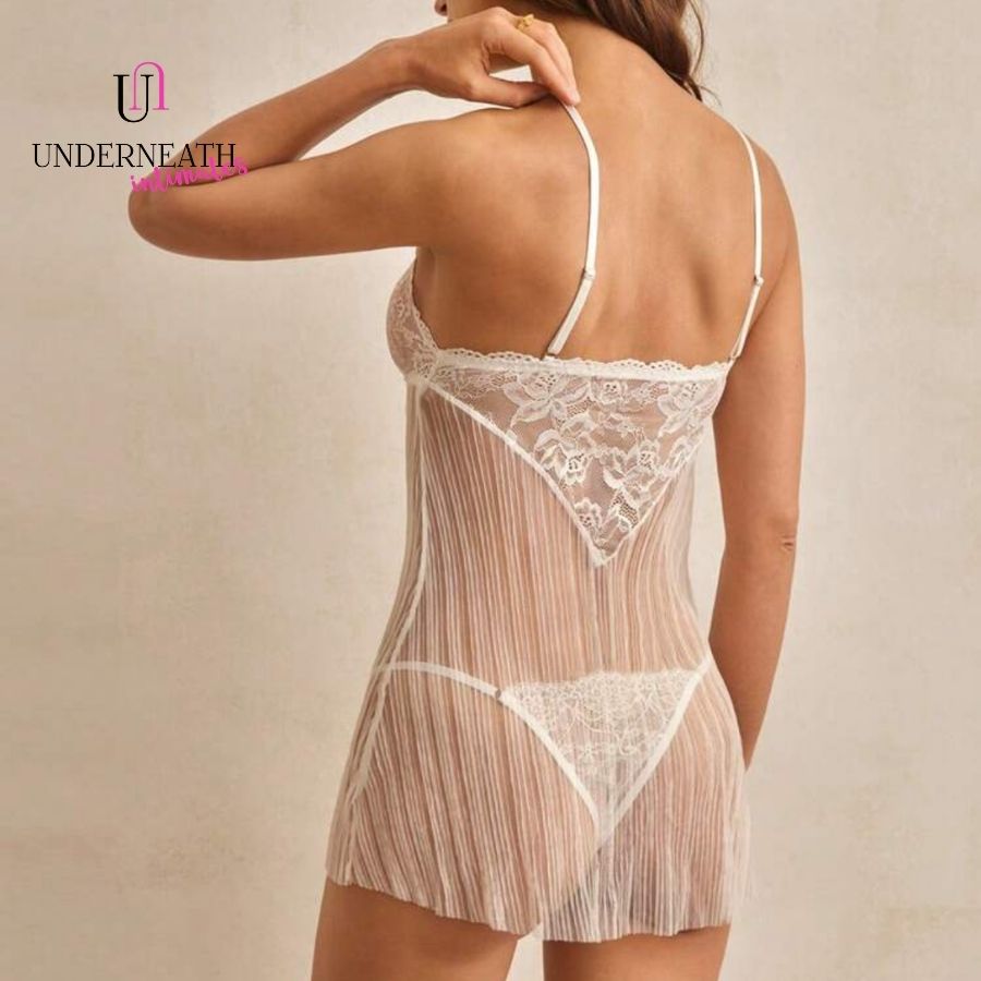 Honeymoon Nightdress - White (S/M & L)