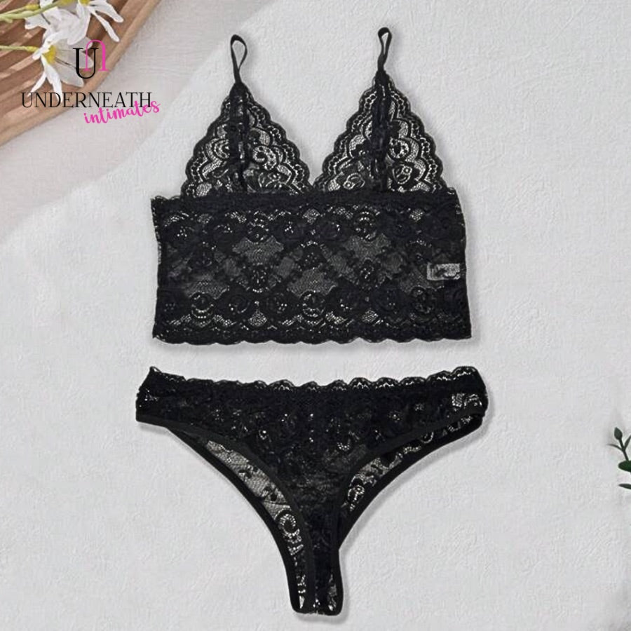 Please Me Set - Black (S/M & L)