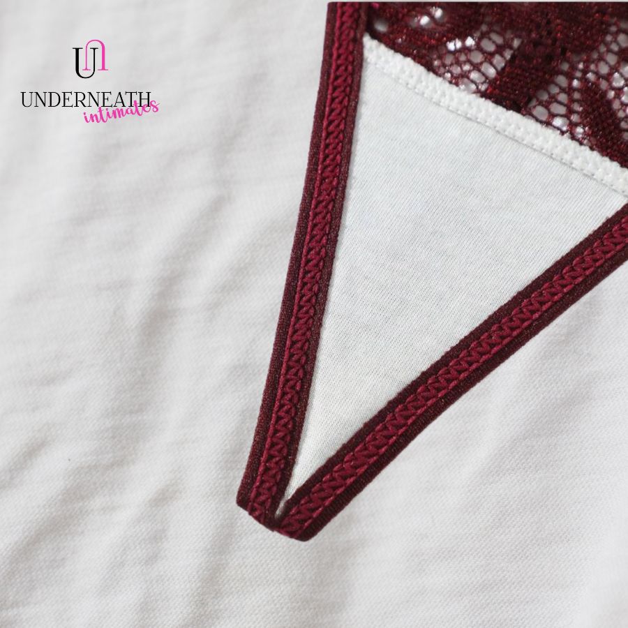 Hailey Set - Wine Red (S/M & L)