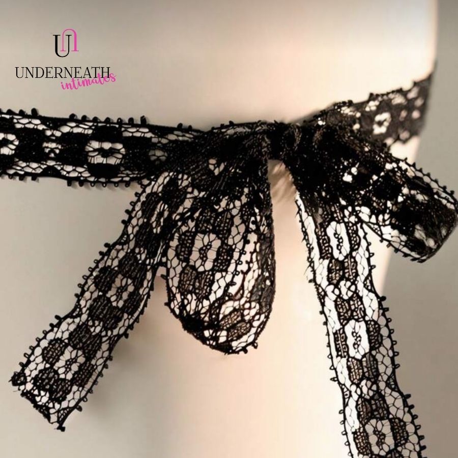 Lace Blindfold - Black