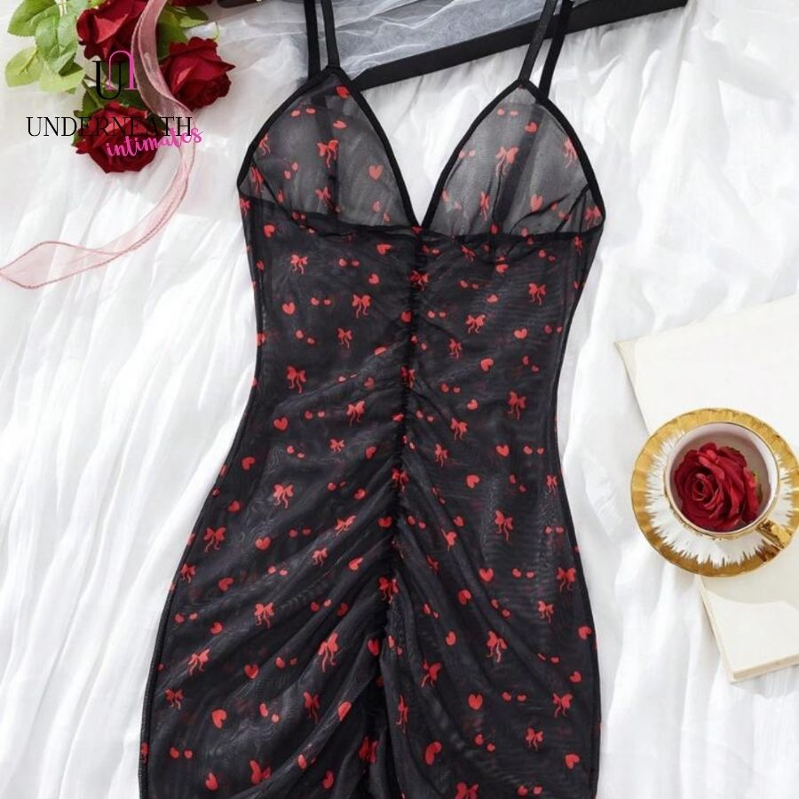 Daiquiri Nightdress - Black (S/M & L)