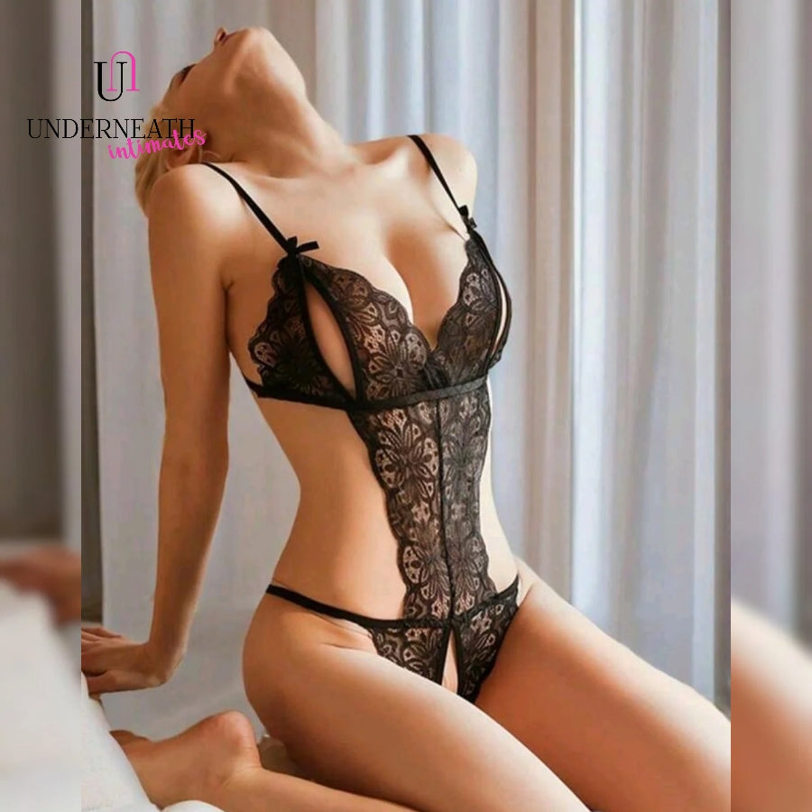 Bombshell - Black (Open Crotch) (L/XL)