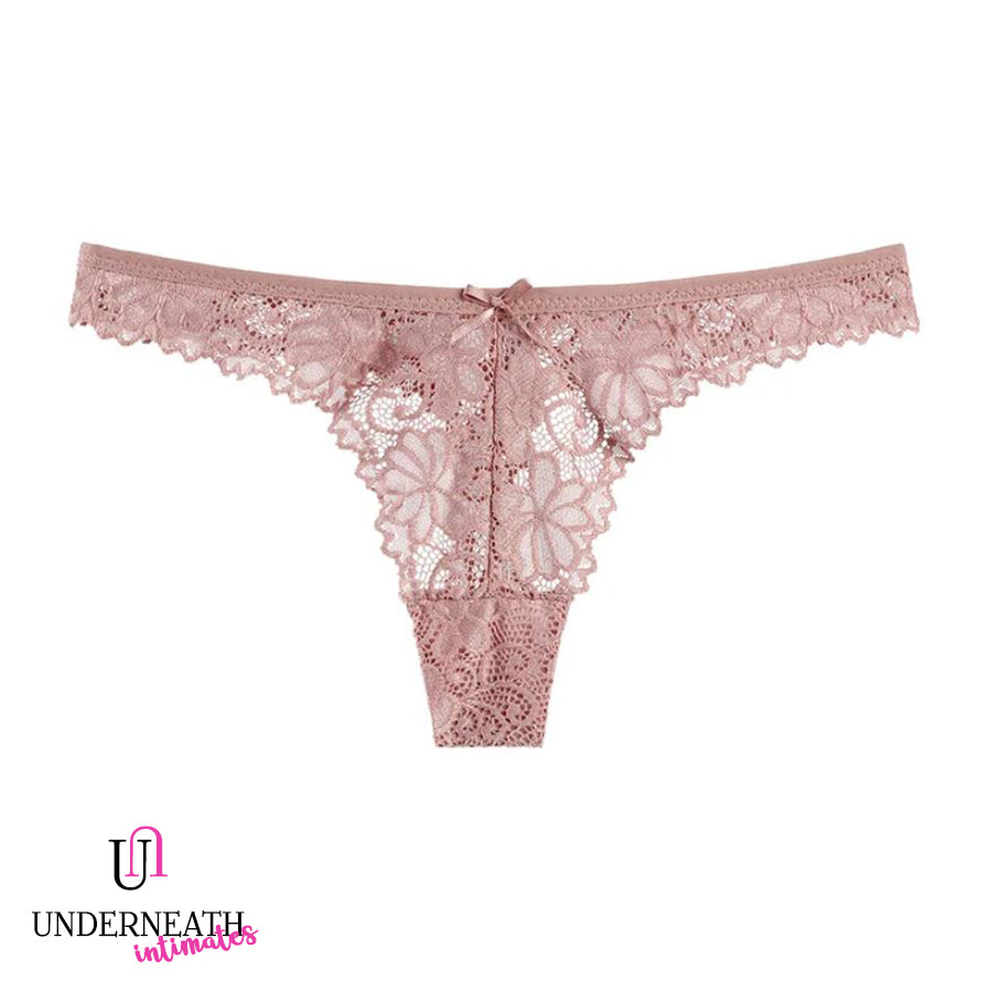 Cheeky Thong - Baby Pink (Freesize)