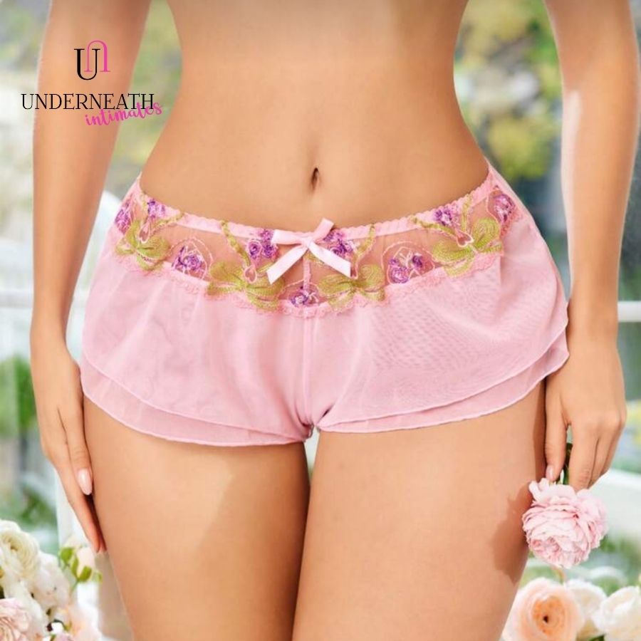 Sassy Boyshorts - Pink (S/M & L/XL)