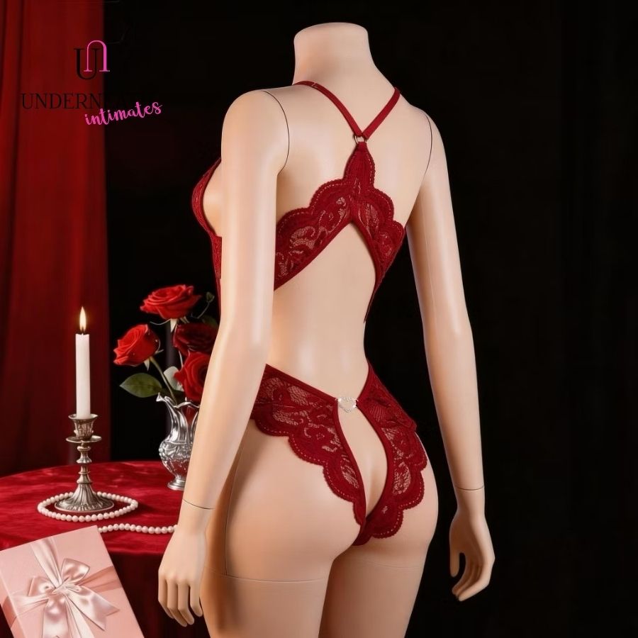 Daring - Red (Open Crotch) (S/M & L)