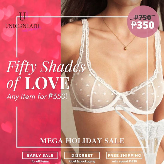 Mimosa Set (with underwire) - White (S/M & L)