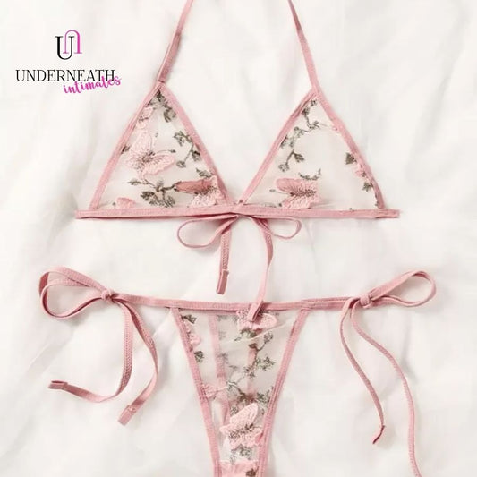 Sultry Set - Baby Pink (S/M & L)