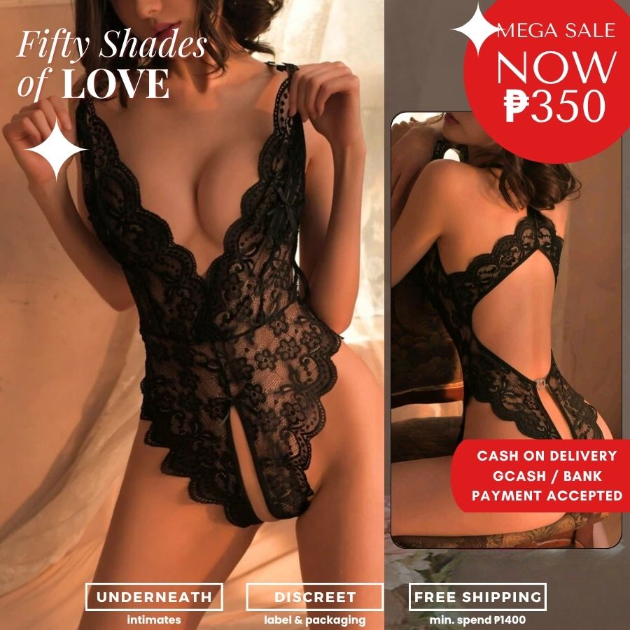 Daring - Black (Open Crotch) (S/M & L)