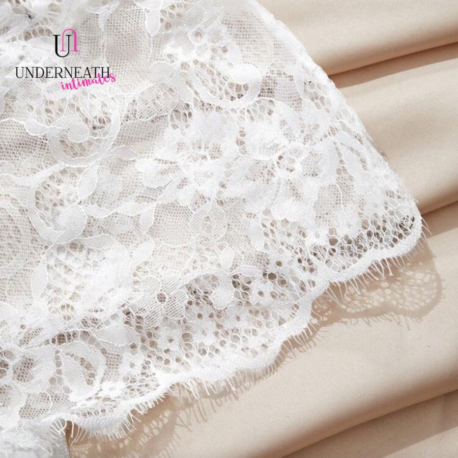Fancy Boyshorts - White (S/M & L)