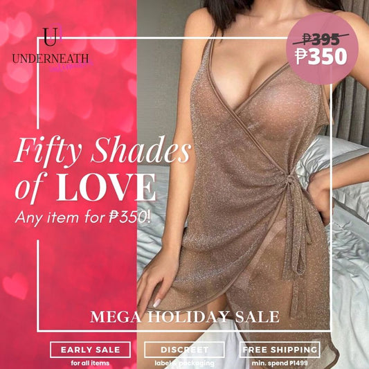 Lover Sheer Cover-up - Tan (S/M & L)