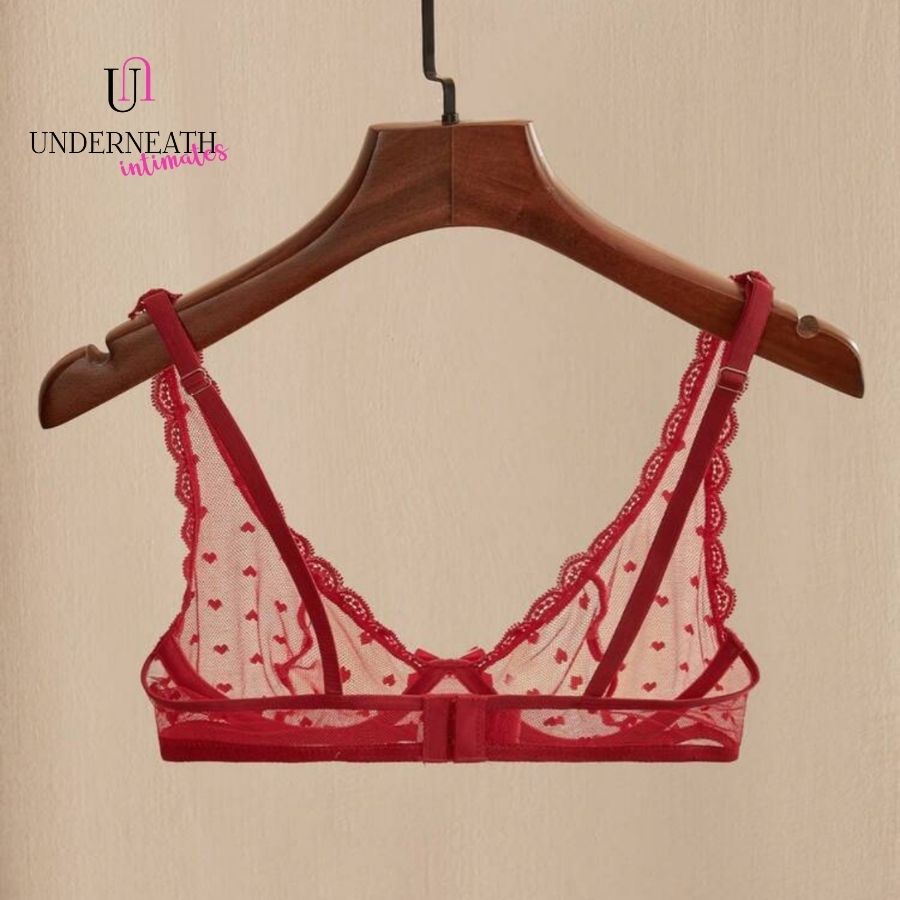 Kendall Set (with underwire) - Red (S/M & L)