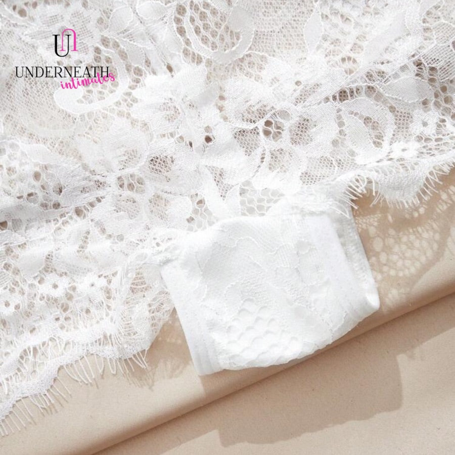 Fancy Boyshorts - White (S/M & L)