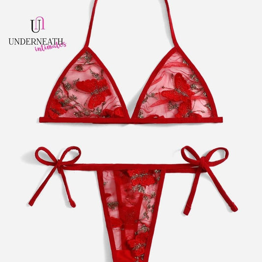 Sultry Set - Red (S/M & L)