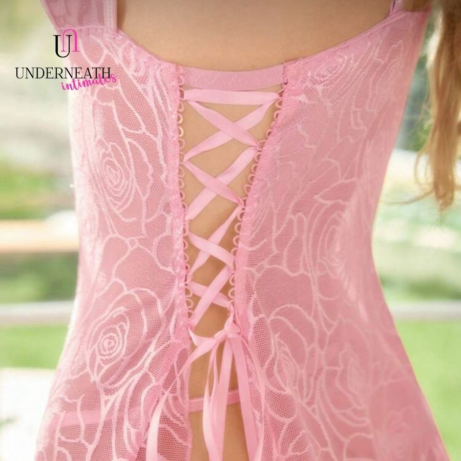 Celine w/ Thong - Baby Pink (S/M & L)