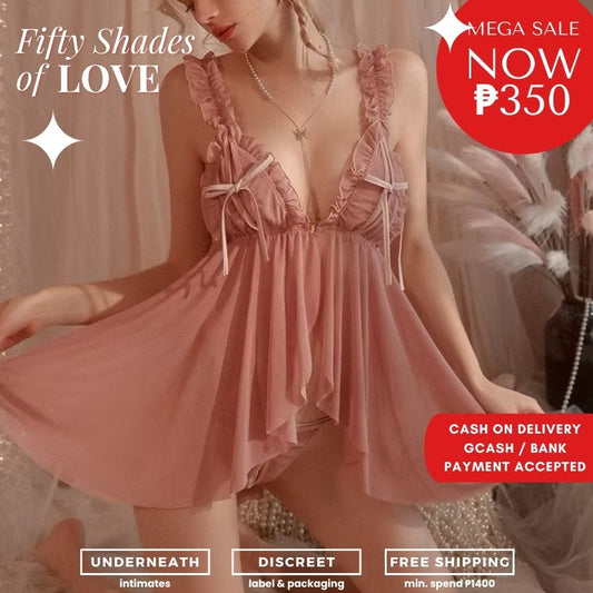 Margarita w/ Thong - Dusty Pink (S/M & L)