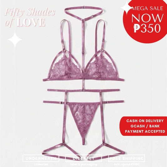 Rosy Set - Pink Lavender (S/M & L)
