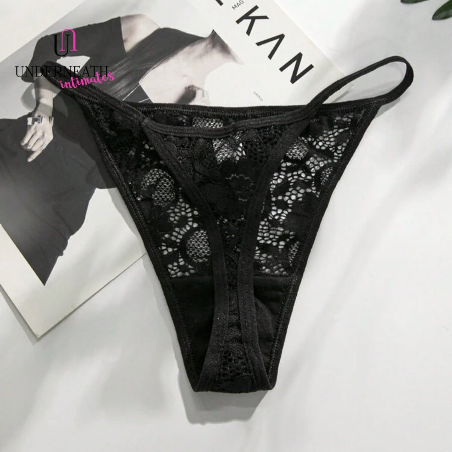 Kendall Set (with underwire) - Black (S/M & L)