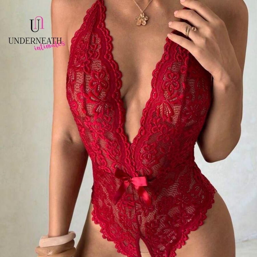 Wifey - Red (Open Crotch) (S/M & L)