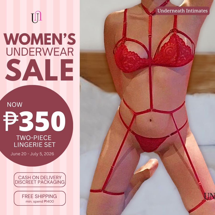 Rosy Set - Red (S/M & L)