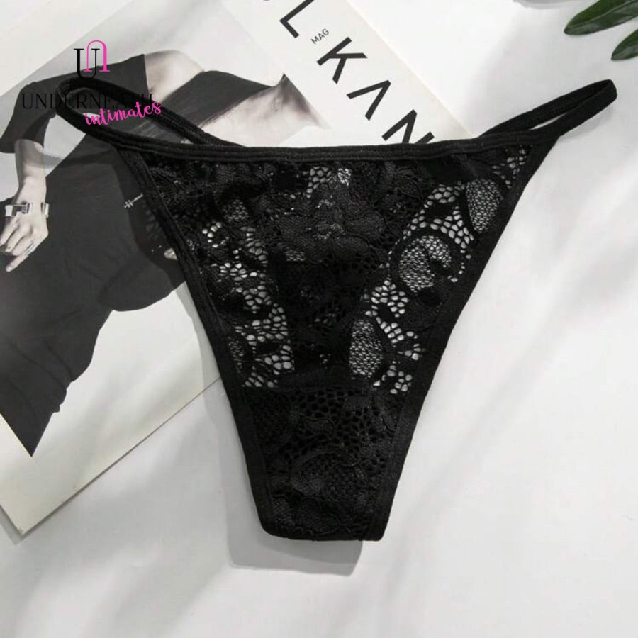 Kendall Set (with underwire) - Black (S/M & L)