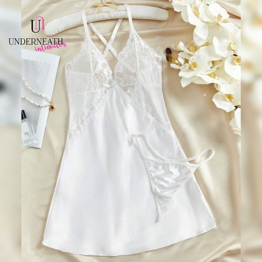 Honey Nightdress - White (S/M & L)