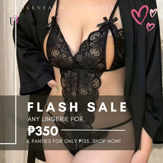 Bombshell - Black (Open Crotch) (L/XL)