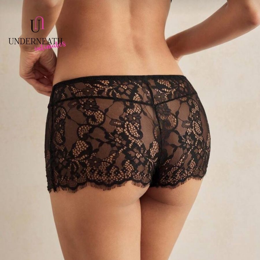 Fancy Boyshorts - Black (S/M & L)