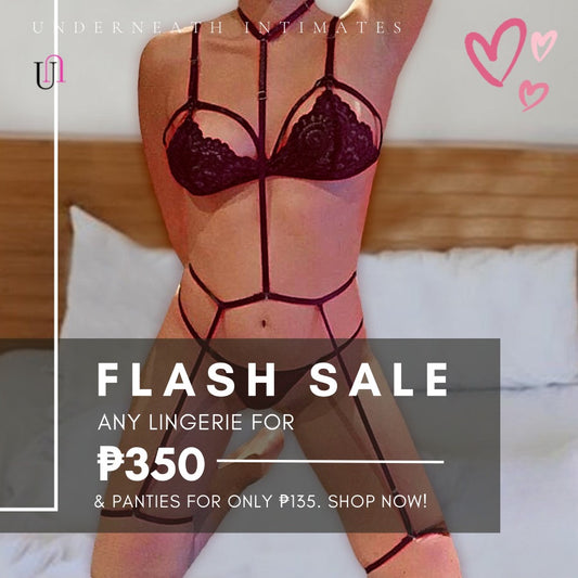 Rosy Set - Black (S/M & L)