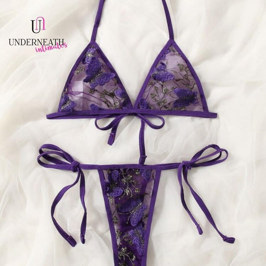 Sultry Set - Purple (S/M & L)