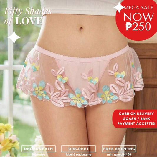 Lucky Skirt - Baby Pink (S/M & L/XL)