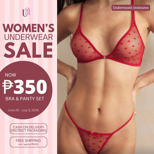 Bella Set - Red (S/M & L)