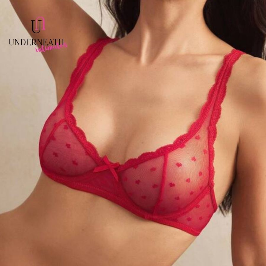 Kendall Set (with underwire) - Red (S/M & L)