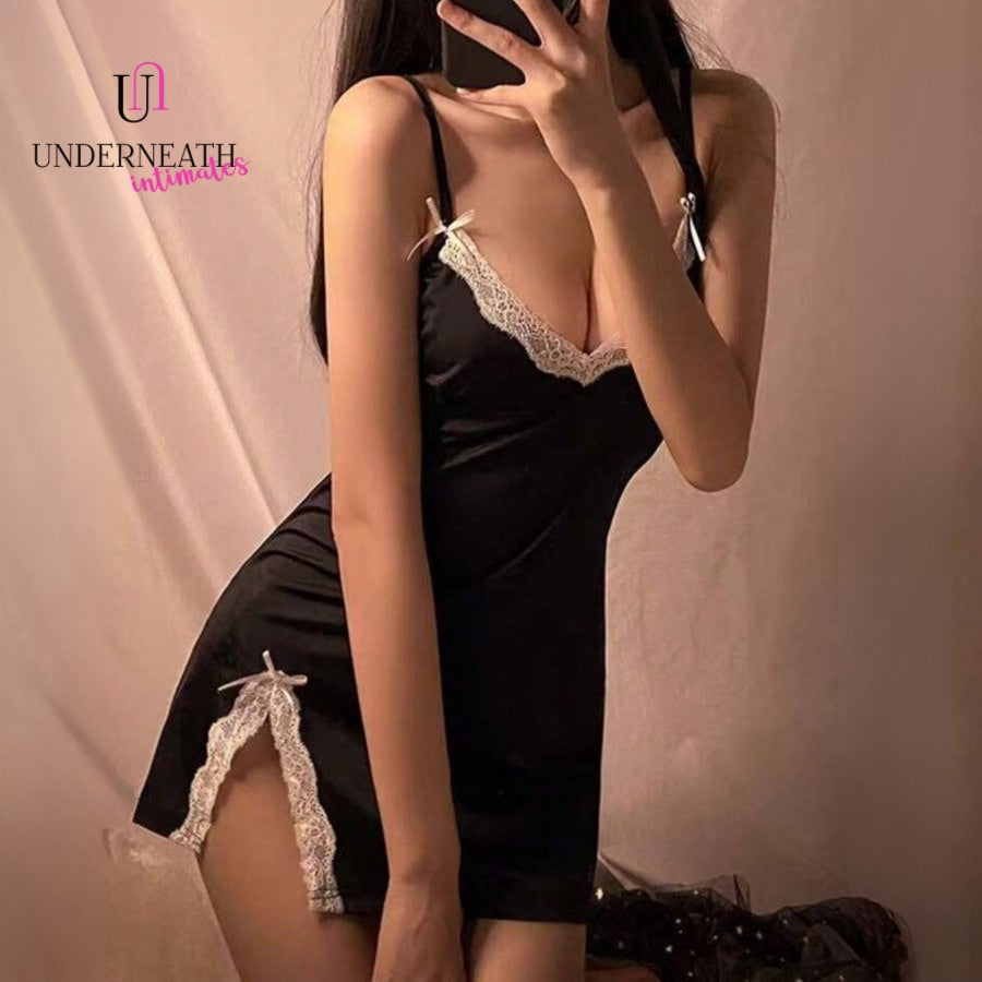 Mi Amor Nightdress - Black (S/M)