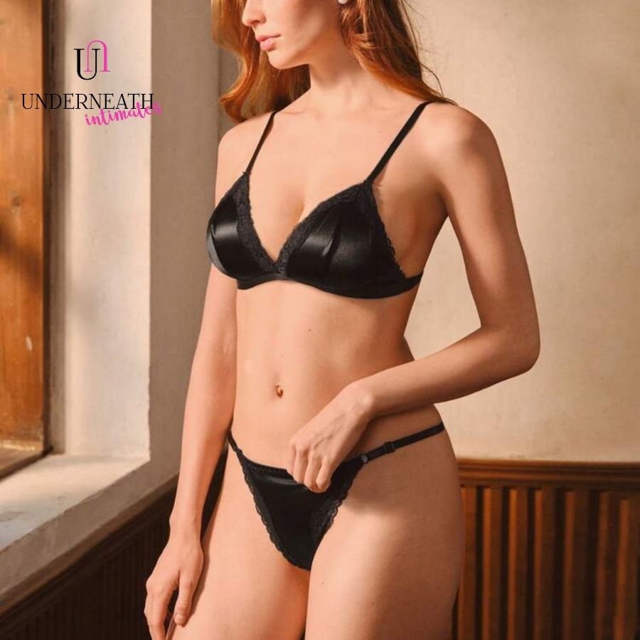 Athena Set - Silk Black (S/M & L)