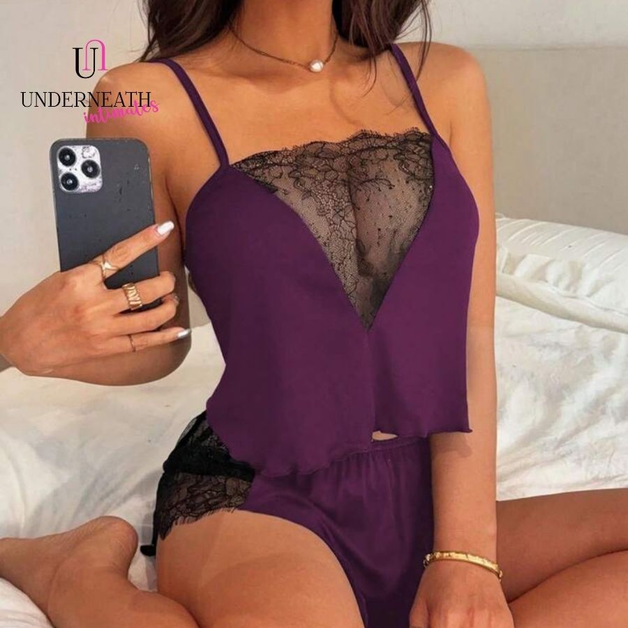 Tiffany Set - Purple (S/M & L)
