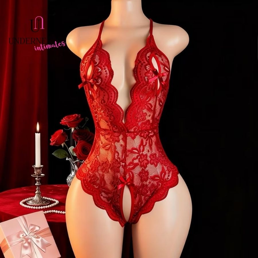 Daring - Red (Open Crotch) (S/M & L)