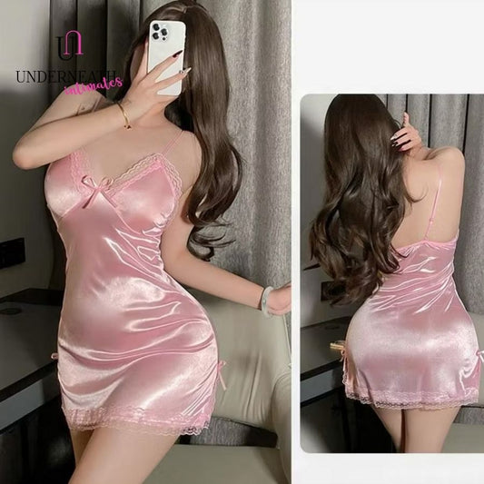 Romantic w/ Thong - Pink (S/M & L)