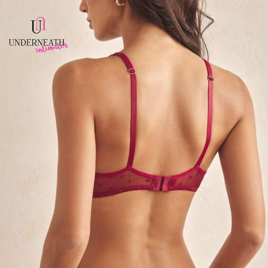 Mimosa Set (with underwire) - Wine Red (S/M & L)