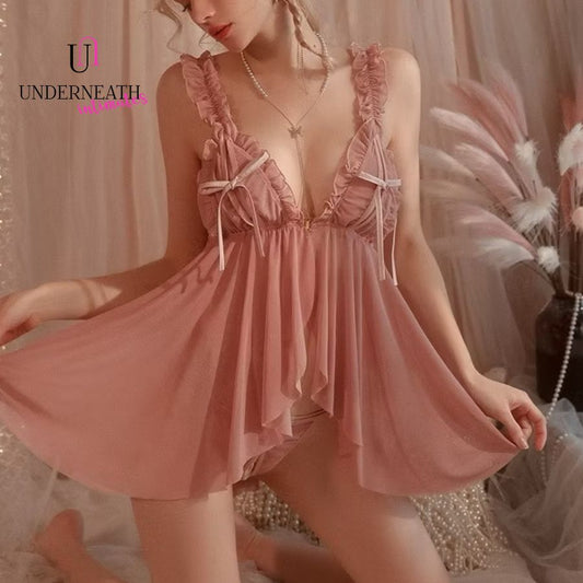 Margarita w/ Thong - Dusty Pink (S/M & L)