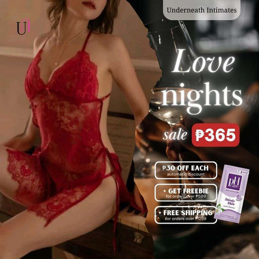 Fearless w/ Thong - Red (S/M)