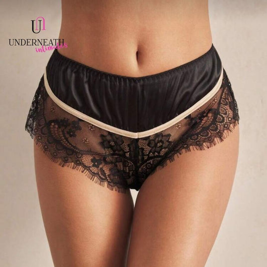 Booty Boyshorts - Black (S/M & L)